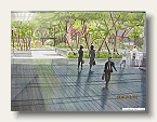 都会のオアシス