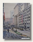 三越・開店を待つ